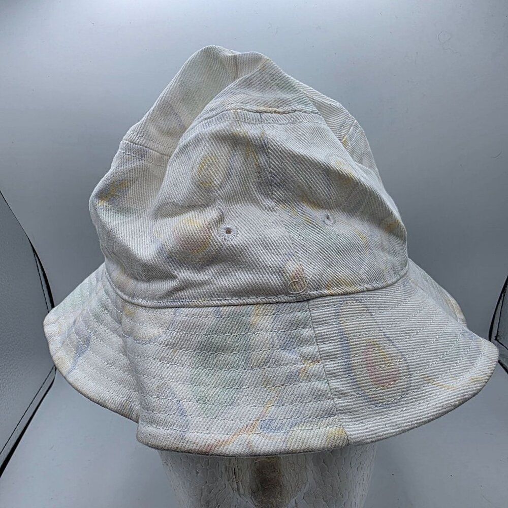 SeaWorld Avocado Adults White Bucket Hat Casual Outdoors Summer Beach Walking